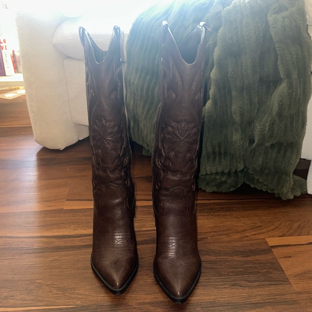 Cowgirl boots!